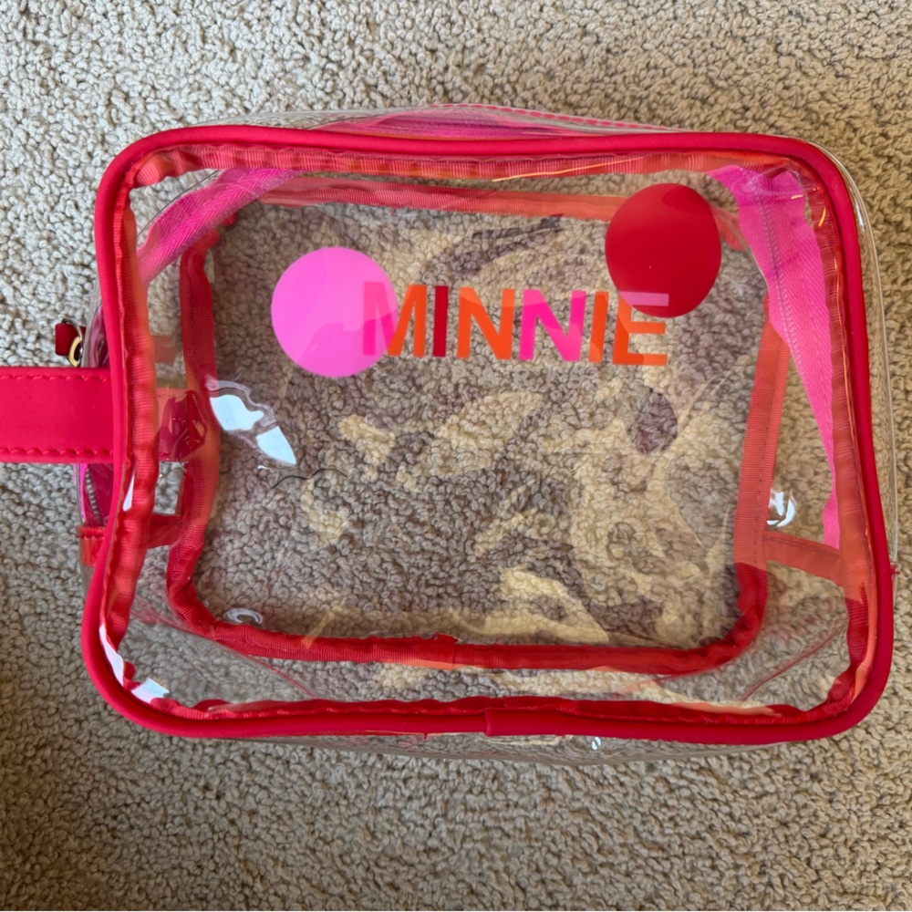 Disney Paris EXCLUSIVE Minnie Mouse Cosmetic Bag